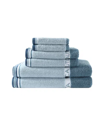 NAUTICA BELLE CASTLE COTTON TERRY TOWEL SET