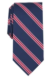 Nautica Bennetti Stripe Tie In Red