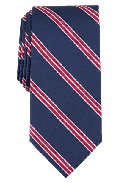 Nautica Bennetti Stripe Tie In Red Stripe