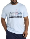 Nautica Mens 1983 Graphic T-shirt In Skyway
