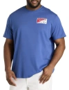 Nautica Big & Tall Beach Vibes Graphic Tee In Union Blue