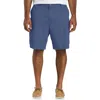 Nautica Big & Tall Deck Stretch Shorts In Blue