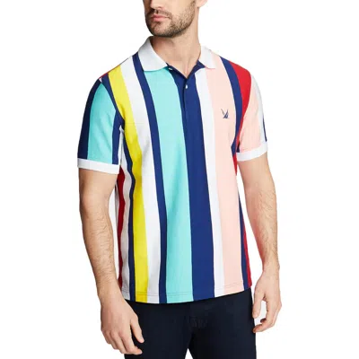 Nautica Big & Tall Mens Cotton Striped Casual Shirt In Multi