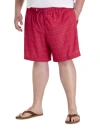Nautica Big & Tall Printed Swim Trunks
