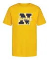 Nautica Big Boys Block N Short Sleeve T-shirt In Yellow