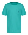 Nautica Big Boys Classic Crewneck Short Sleeve T-shirt In Green