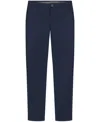 Nautica Big Boys Flat Front Performance Pant In Navy