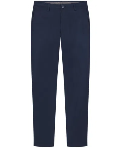 Nautica Kids' Big Boys Flat Front Performance Pant In Navy