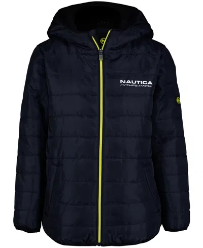 Nautica Kids' Big Boys Packable Jacket In Navy