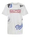 Nautica Big Boys S-xl Playful Print Crewneck T-shirt In White