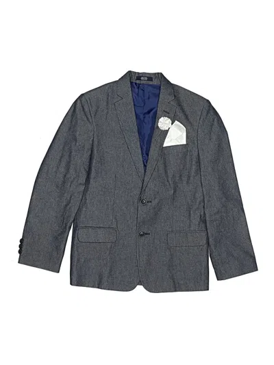 Pre-owned Nautica Kids' Blazer Jacket In Gray