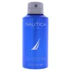 Nautica Blue By  Body Deodorant Spray 5.0 oz (150 Ml) (m) In Yellow/blue/orange/red
