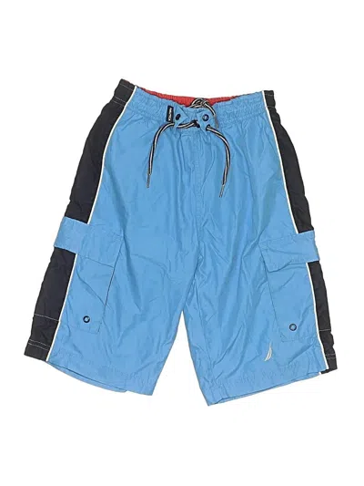 Pre-owned Nautica Kids' Board Shorts In Blue