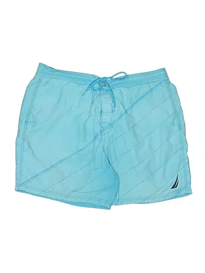 Pre-owned Nautica Board Shorts In Blue