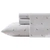 Nautica Boat Stripe Grey Twin Xl Sheet Set