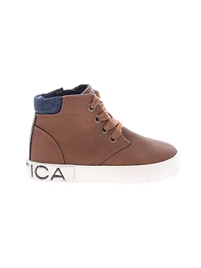 Pre-owned Nautica Kids' Boots In Brown
