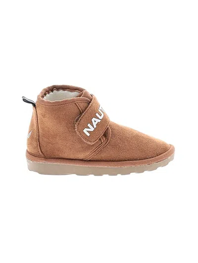 Pre-owned Nautica Kids' Boots In Tan
