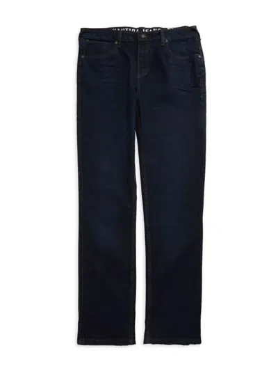 Nautica Kids' Boy's Straight Leg Jeans In Resevoir