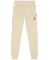 Nautica Boys 2t-7 J-class Pull-on Elastic Joggers In Neutral