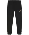 Nautica Boys 8-20 J-class Pull-on Elastic Joggers In Black