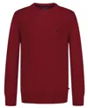 Nautica Boys' 8-20 J Class Solid Crew Sweater In Red