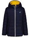 Nautica Boys 8-20 Medium Weight Long Sleeves Jacket In Blue