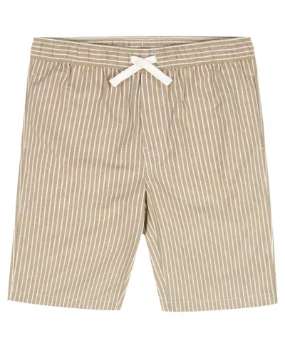 Nautica Kids' Boys' 8-20 Pull-on Striped Shorts In Neutral