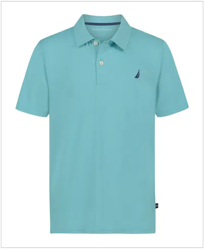 Nautica Kids' Boys' 8-20 Short-sleeve Polo Shirt In Blue