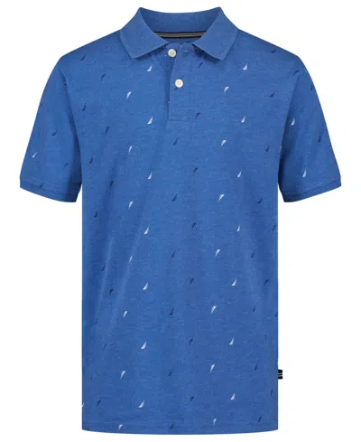 Nautica Kids' Boys' 8-20 Short-sleeve Polo Shirt In Blue