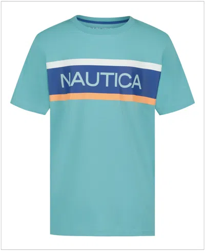 Nautica Kids' Boys' 8-20 Short-sleeve T-shirt In Blue