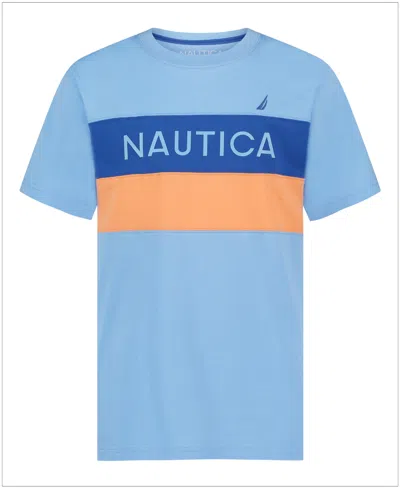 Nautica Kids' Boys' 8-20 Short-sleeve T-shirt In Blue