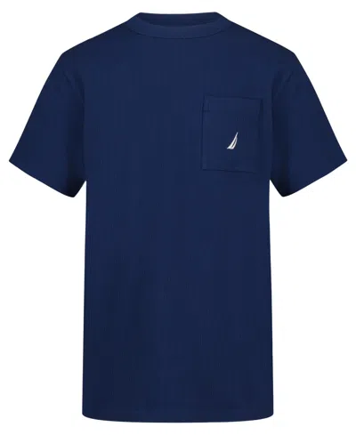Nautica Kids' Boys' 8-20 Short-sleeve T-shirt In Blue