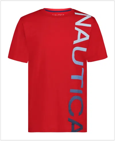 Nautica Kids' Boys' 8-20 Short-sleeve T-shirt In Red