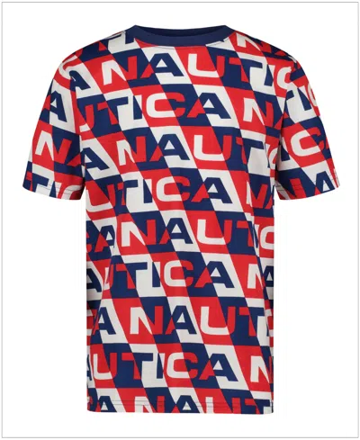 Nautica Kids' Boys' 8-20 Short-sleeve T-shirt In Red