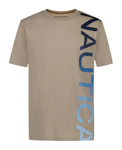 Nautica Kids' Boys' 8-20 Short-sleeve T-shirt In Sand