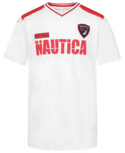 Nautica Kids' Boys' 8-20 Short-sleeve T-shirt In White