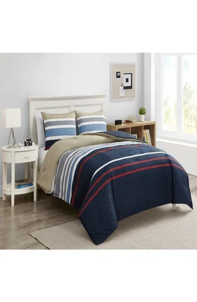Nautica Bradford Duvet Set In Navy