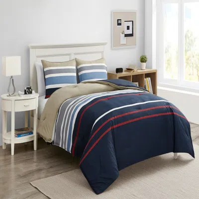 Nautica Bradford Full/queen Comforter Set In Blue