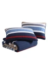 Nautica Bradford Quilt & Sham Set In Multi Navy
