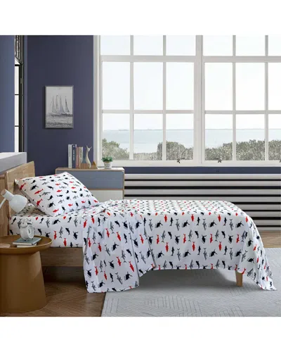 NAUTICA NAUTICA BRANSON SHARKS LIGHTWEIGHT SHEET SET
