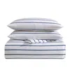 Nautica Brenton Stripe Navy Twin Duvet Cover Set In Blue