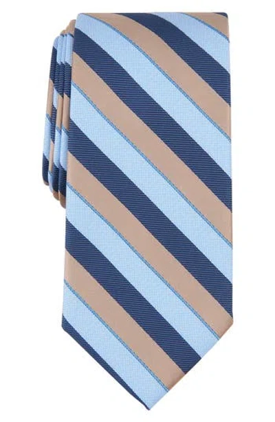 Nautica Carlton Stripe Tie In Taupe
