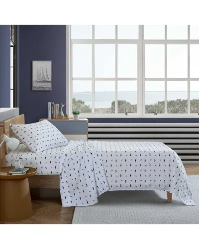NAUTICA NAUTICA CASPIAN WHALES LIGHTWEIGHT SHEET SET