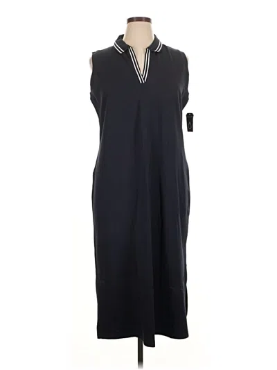 Pre-owned Nautica Casual Dress In Black