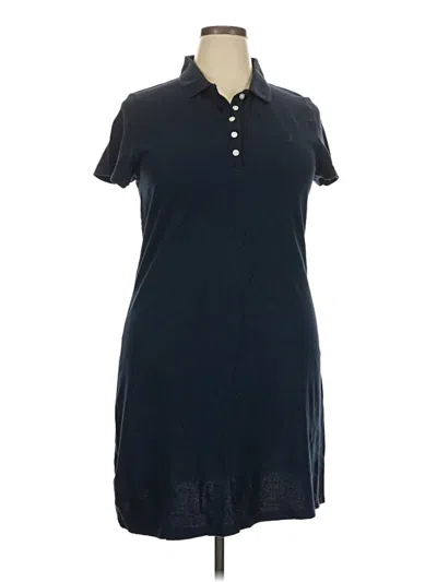 Pre-owned Nautica Casual Dress In Black