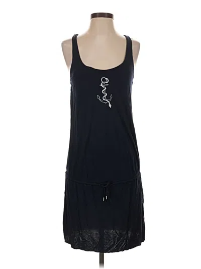 Pre-owned Nautica Casual Dress In Black