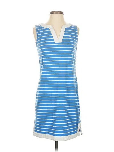 Pre-owned Nautica Casual Dress In Blue