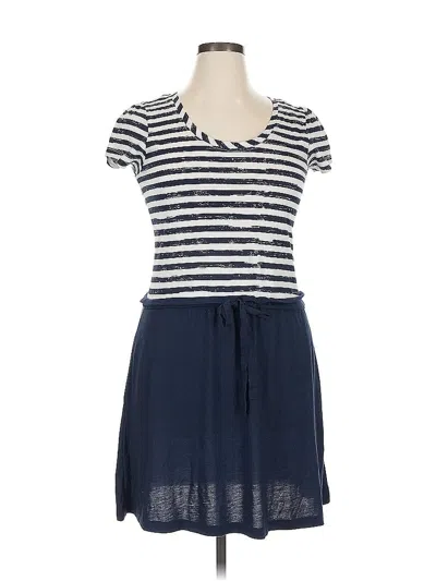 Pre-owned Nautica Casual Dress In Blue