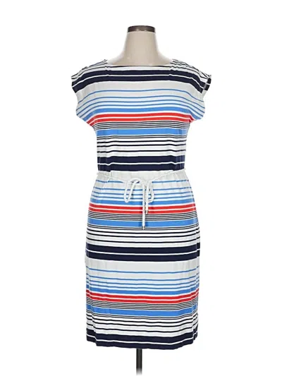 Pre-owned Nautica Casual Dress In Blue