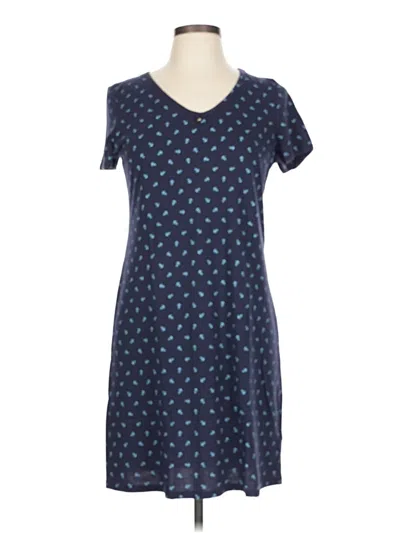 Pre-owned Nautica Casual Dress In Blue